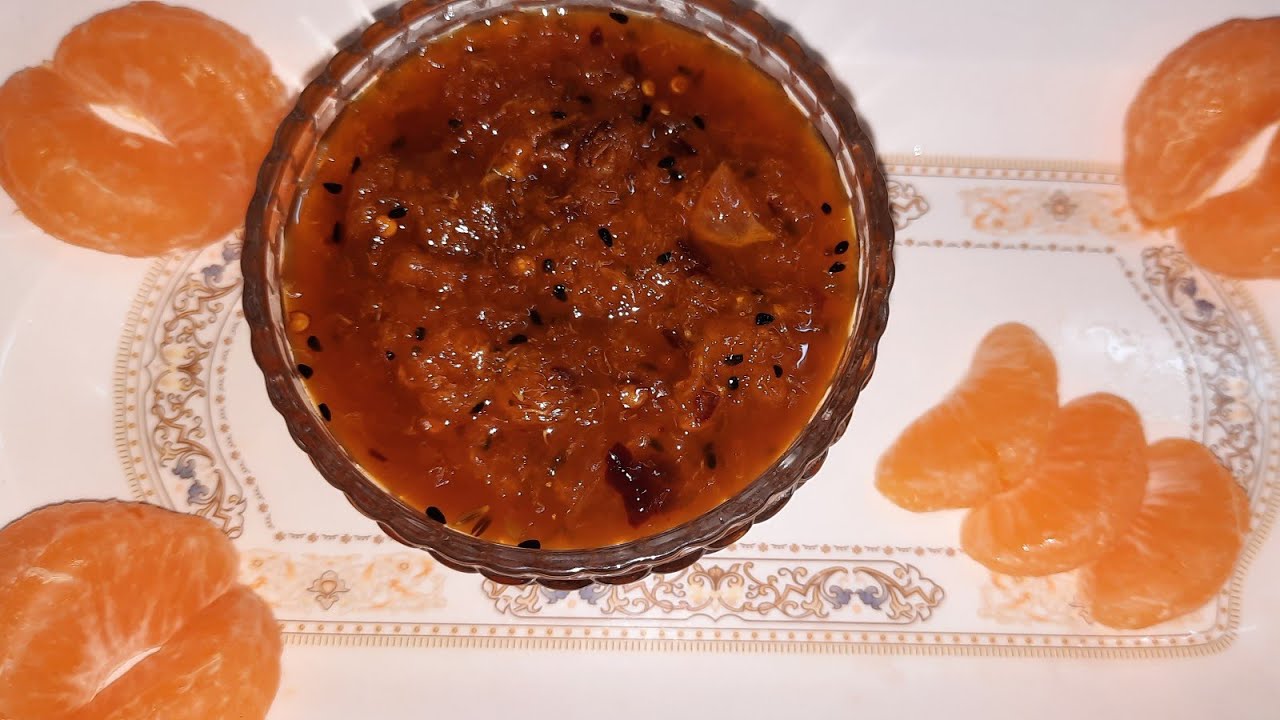 Sour Mandarin/Orange Sauce| Chutney|Sweet 'n Sour Sauce|صلصةبرتقال او مندرين حامض|صلصة حلووحامض