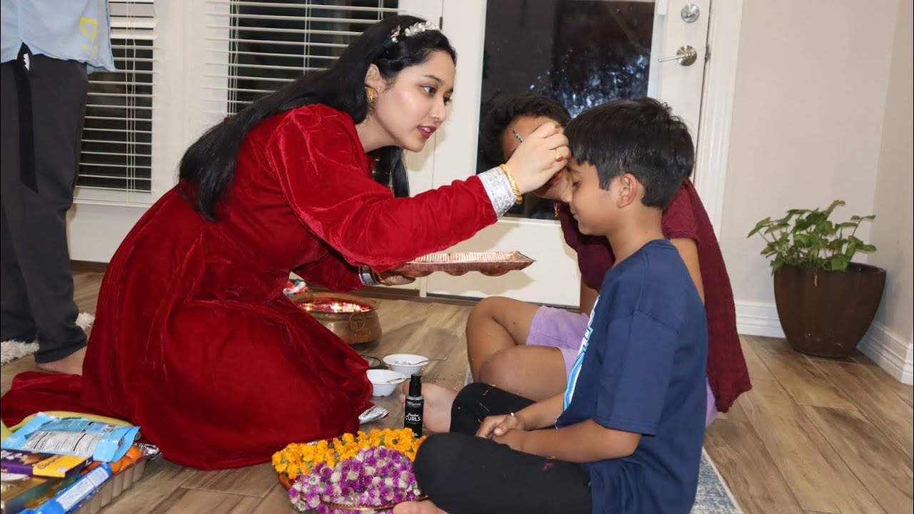 Tihar Celebration #bhaitika #tihar #diwali