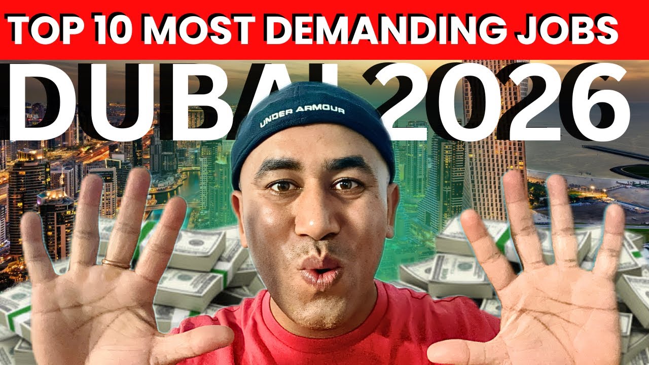Top 10 Most Demanding Jobs in Dubai 2026 | High Salary & Easy Visa | Dubai Job Market 2026
