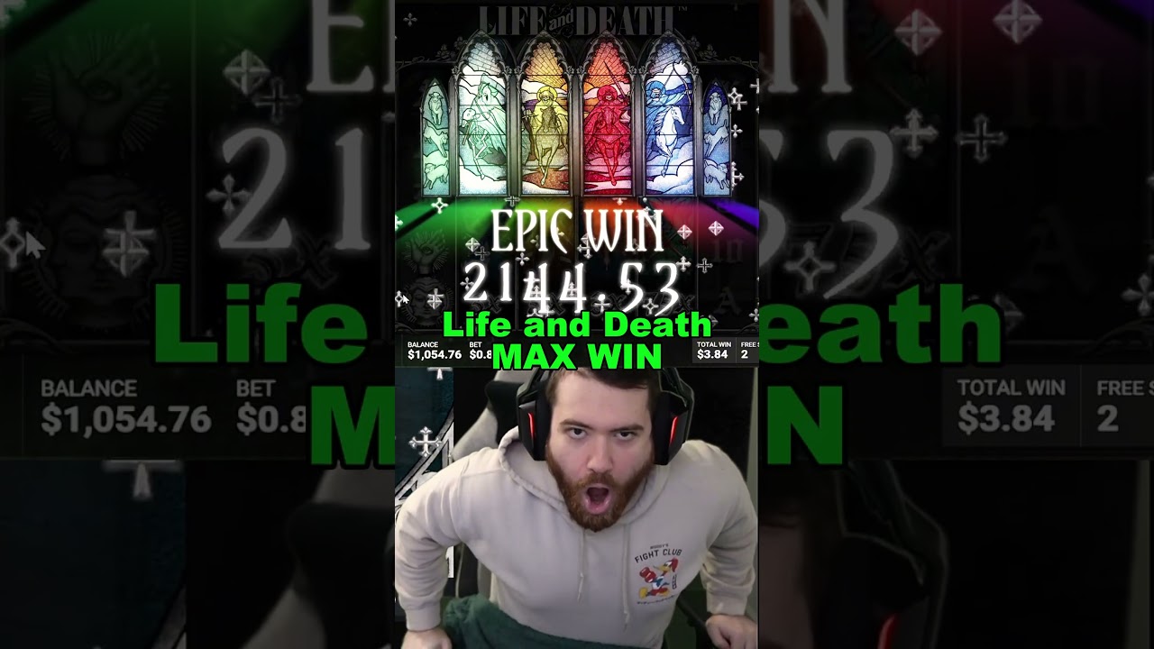 Life and Death MAX WIN #shorts  #casino #gambling #lifeanddeath #slots
