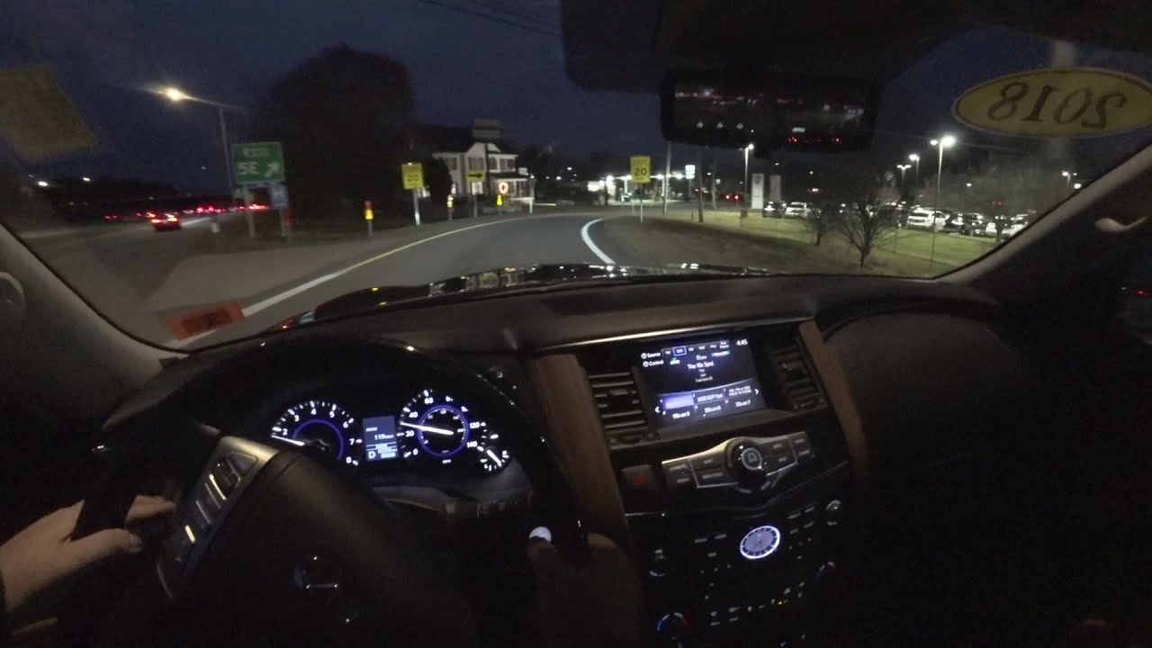 2018 INFINITI QX80 Sensory P.O.V Night Review