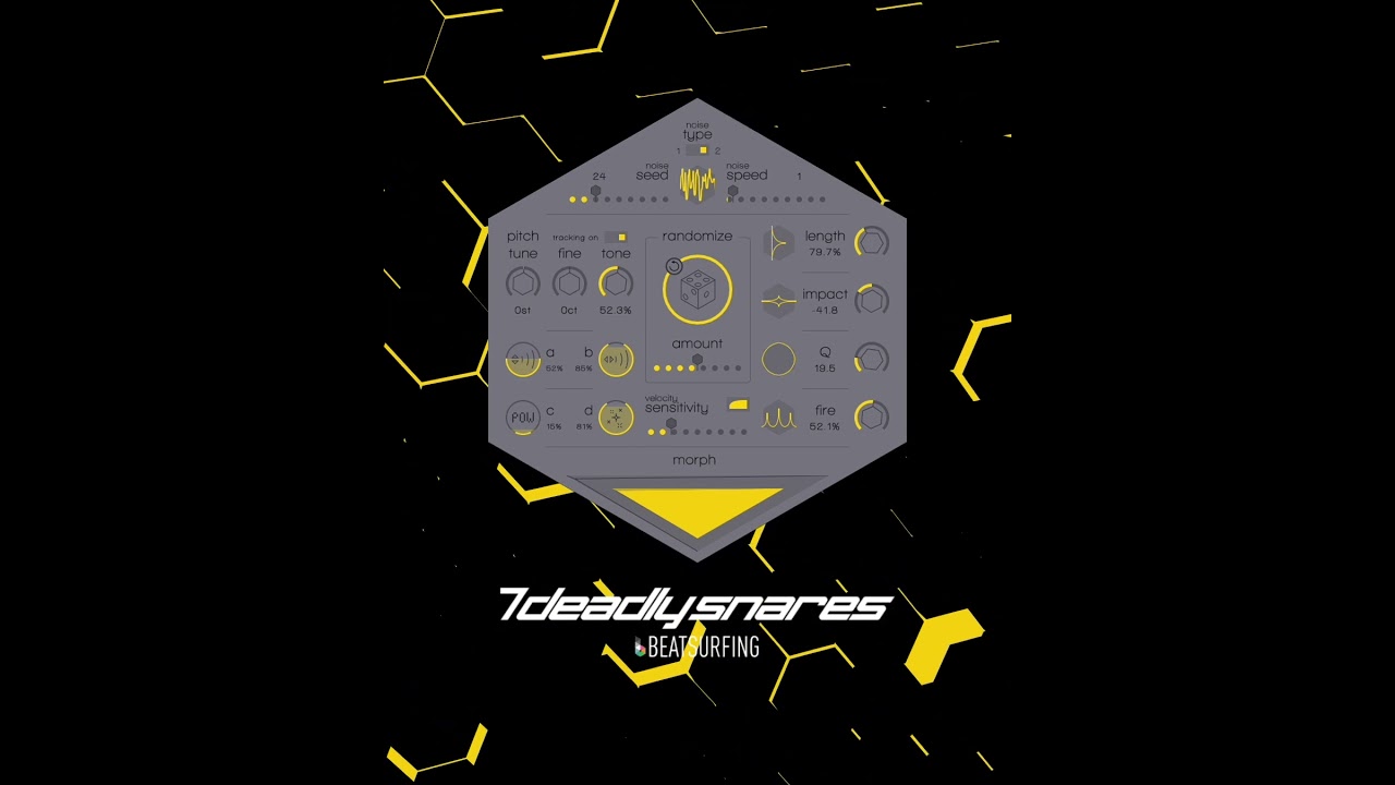 7DeadlySnares - Snare Generator Audio Plugin