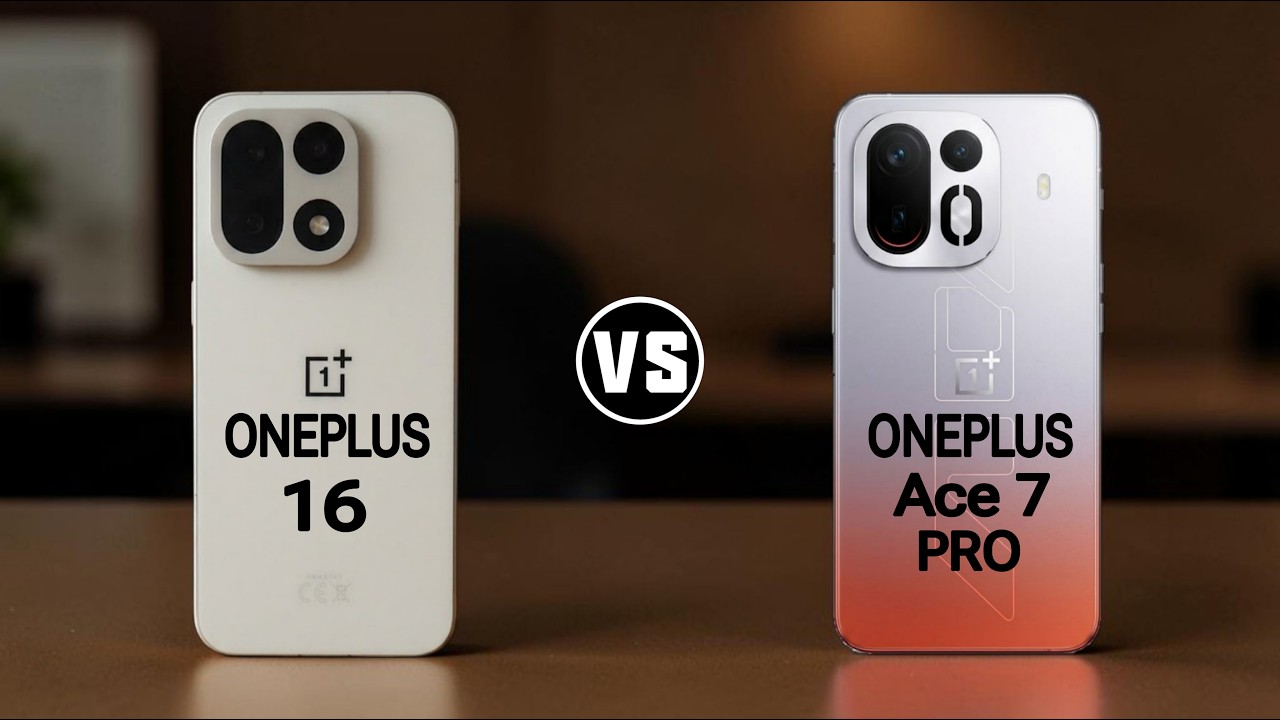 Oneplus 16 vs Oneplus Ace 7 Pro