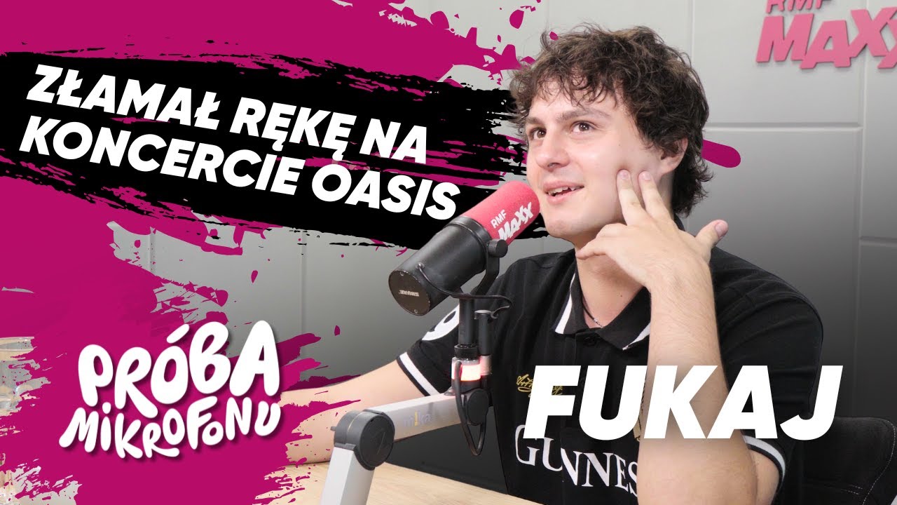 NAGRYWAŁ W TYM SAMYM STUDIO, CO OASIS! Fukaj: 