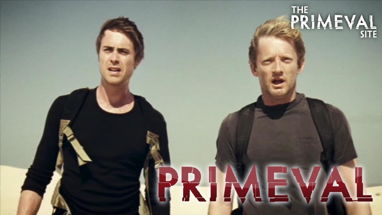 Primeval: Series 2 - Episode 5 - The Silurian Scorpions Chase Cutter and Stephen (2008)
