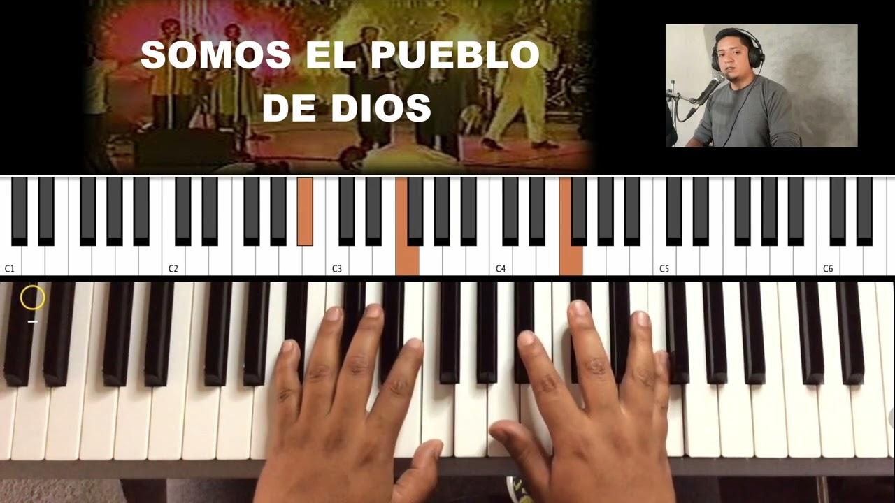 Somos el Pueblo de Dios - Marcos Witt - Piano Tutorial Completo 🎹🔥