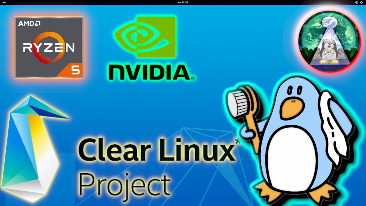 Test CLEAR LINUX na AMD Ryzen 1600x - Intel i jego wizja najszybszego systemu w pełni Open Source