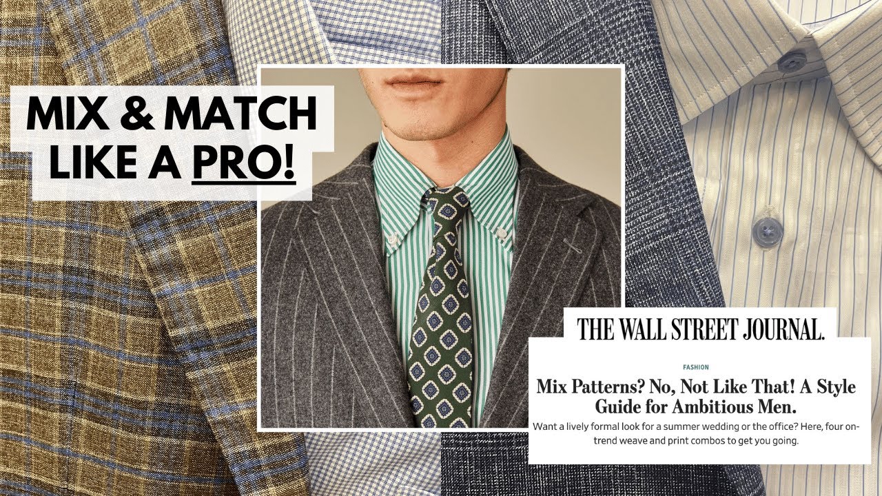 Mastering the Mix: Sport Coats and Patterned Shirts for Men
