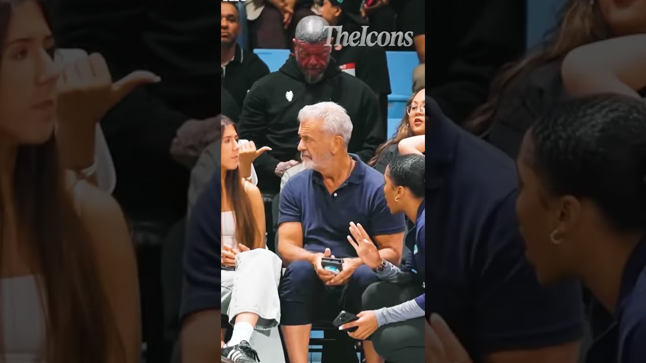 Mel Gibson Furious As Trump Sleeps At Knicks Game #melgibson