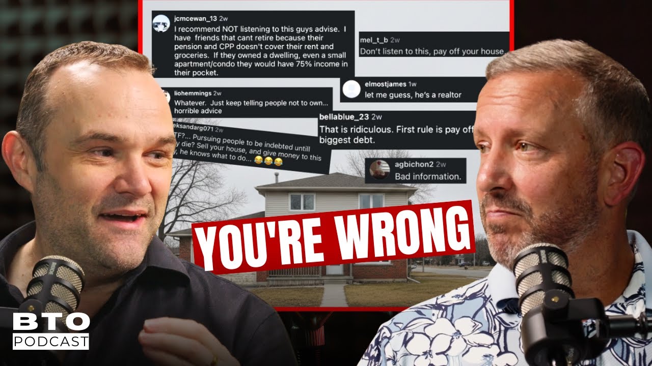 The Paid Off Home LIE That's Keeping Canadians Broke - Thanks for the 1000 Hate Comments!