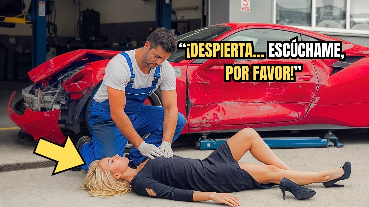 MECÁNICO SALVÓ A MILLONARIA DE UN ACCIDENTE... SIN SABER QUIÉN ERA Y SE ENAMORÓ 