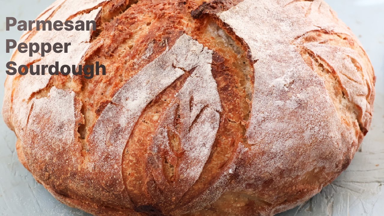 Parmesan Pepper Sourdough