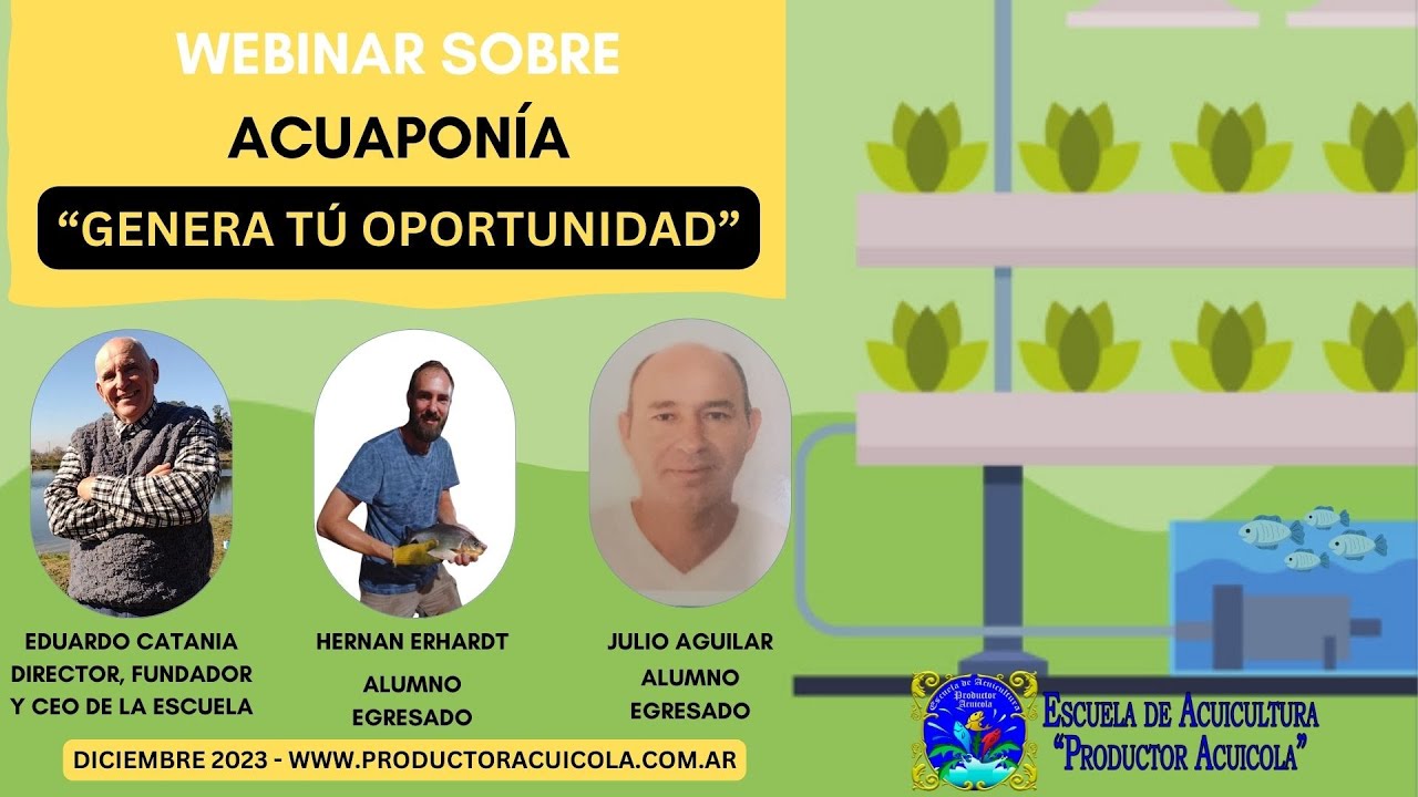 Webinar de Acuaponia 