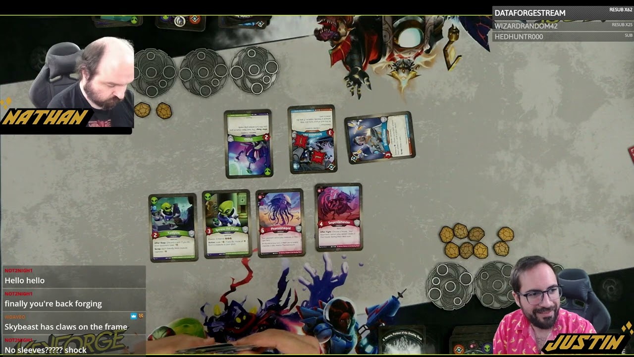 Keyforge!! Aember Skies and Tokens of Change Diving in for the first time!