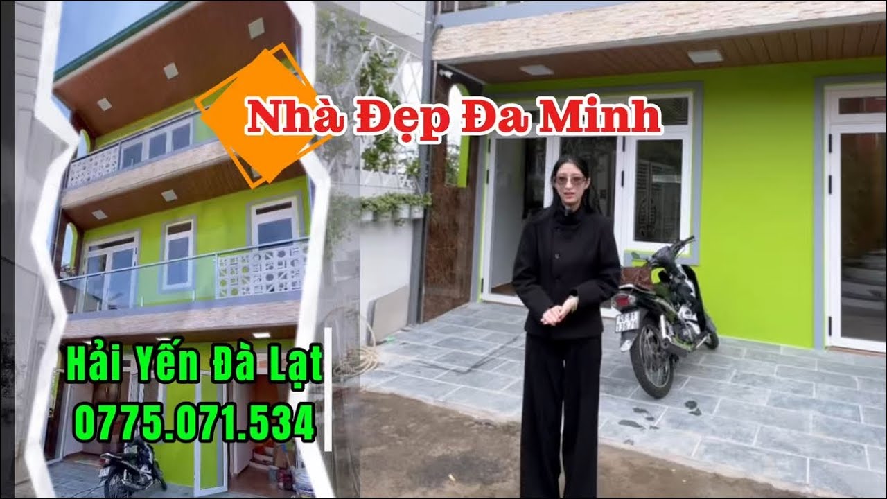 Nhà Mới_ Sổ Riêng_Thế Đất Nở Hậu Đẹp_Đường Ô Tô Tận Nhà_[ Hải Yến Sale Đà Lạt ]