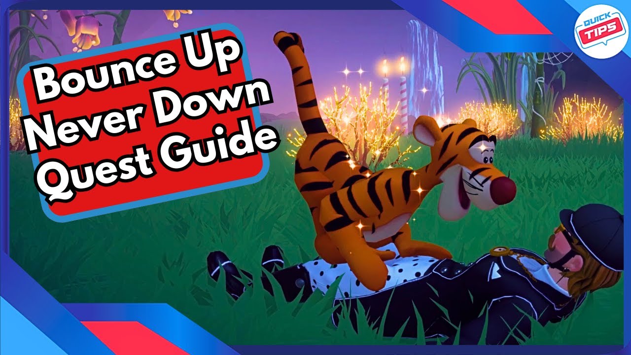 Руководство по заданию Bounce Up Never Down в Disney Dreamlight Valley