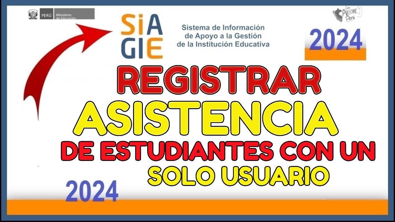 LLENAR ASISTENCIA DE ESTUDIANTES CON UN SOLO USUARIO