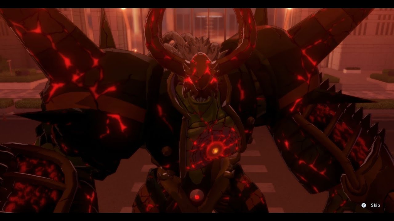 Digimon Story Time Stranger - Titamon + SkullBaluchimon battle (Mega+)
