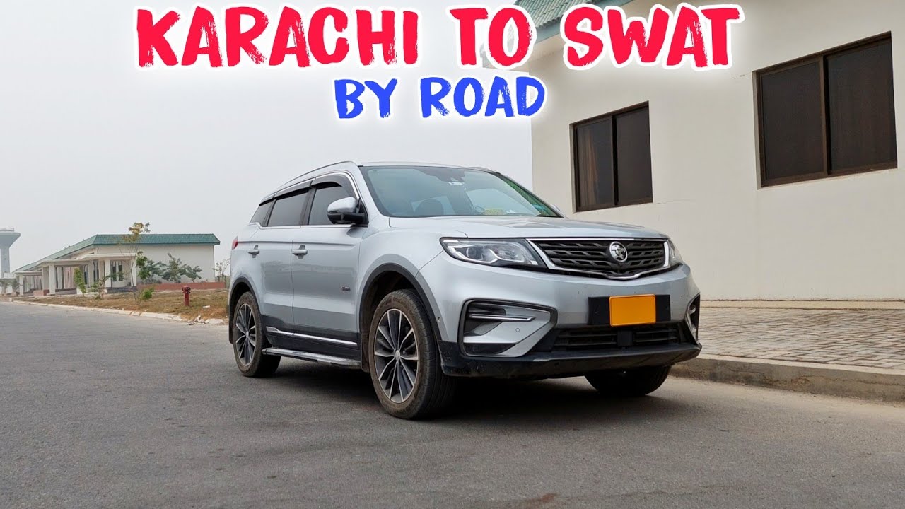 KARACHI TO SWAT BY ROAD - MOTORWAY M9, N5, M5, M4, M2 & M1