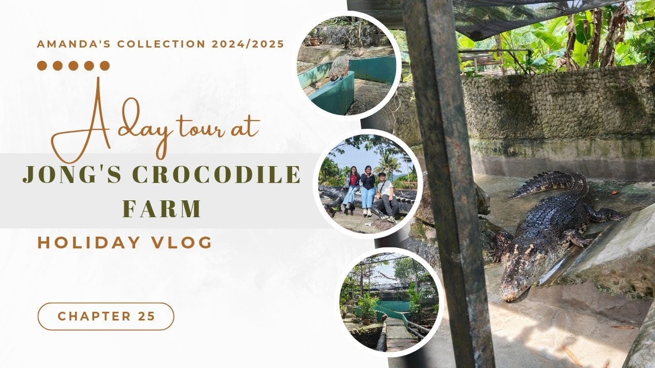 A day tour at Jong's Crocodile Farm & Zoo in Siburan, Sarawak