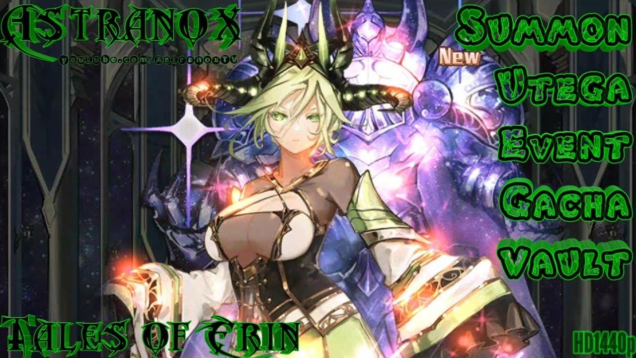 TALES OF ERIN Utega Summon Event Gacha Vault - 165 Summons in the Restored Vault - Free 5* Hero F2P