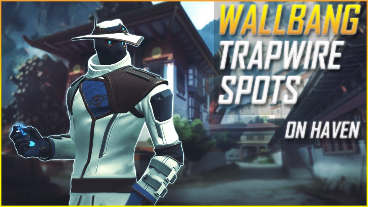 Valorant: Cypher WALLBANG Trapwire Spots you HAVE to KNOW! OP Trapwire Spots!
