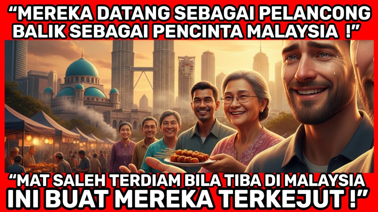 “MAT SALEH MENANGIS DI MALAYSIA… SEBAB INI RAMAI TAK MAHU BALIK!”