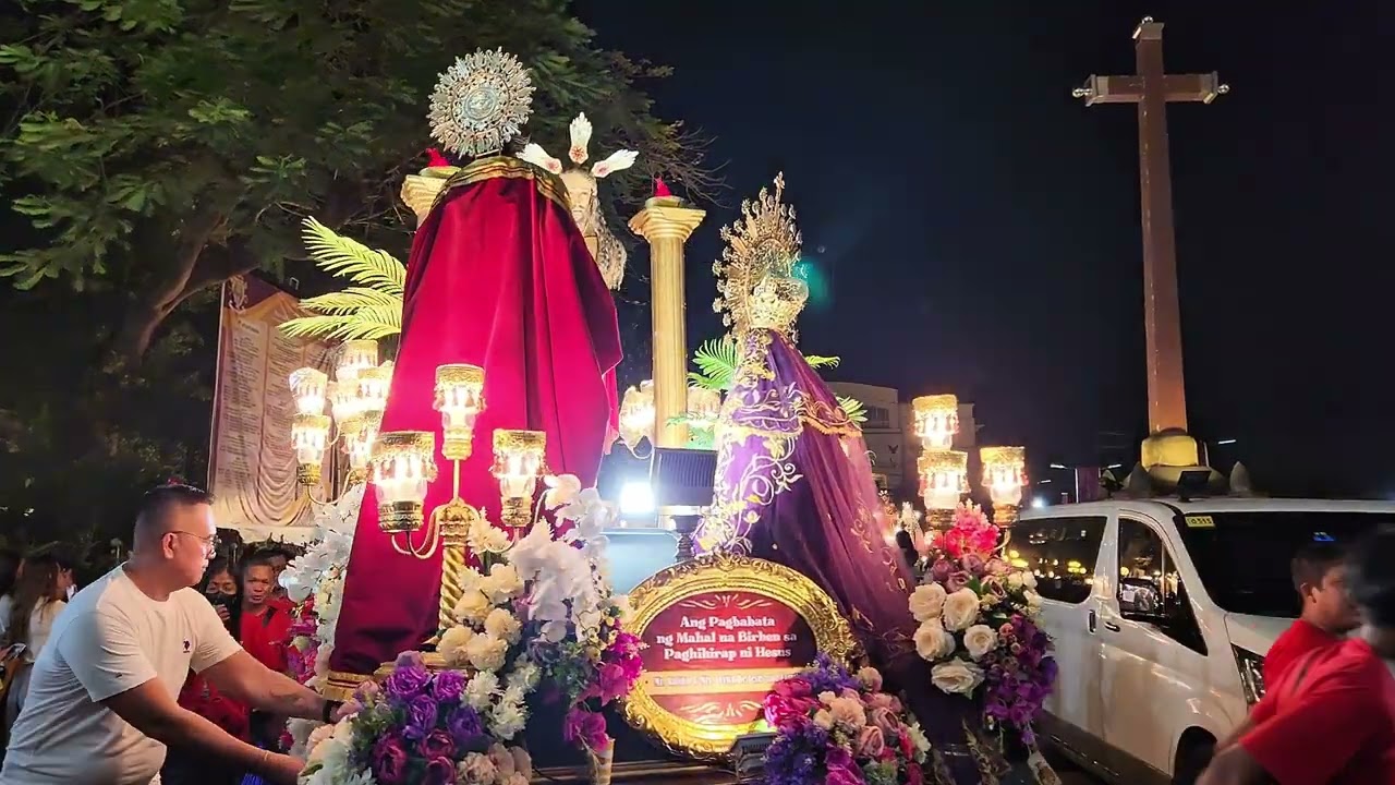 Holy Week 2025: Holy Wednesday Procession at Malolos Cathedral