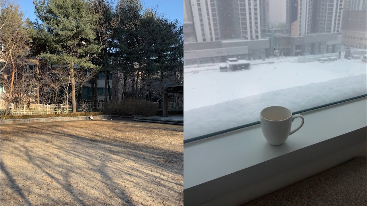 겨울 출근길 