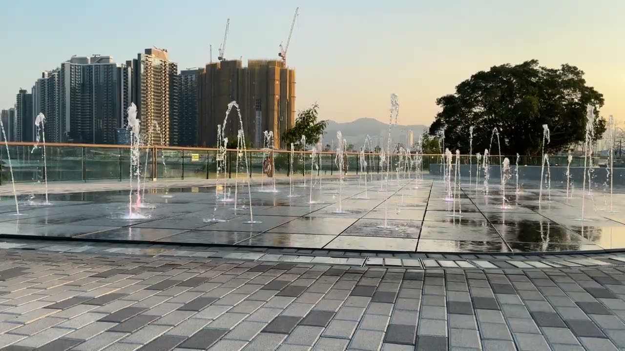 Kai Tak Sheung Fung road park fountain 