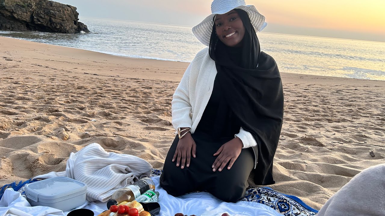 فلوق افطار  رمضاني على البحر 😍🌊