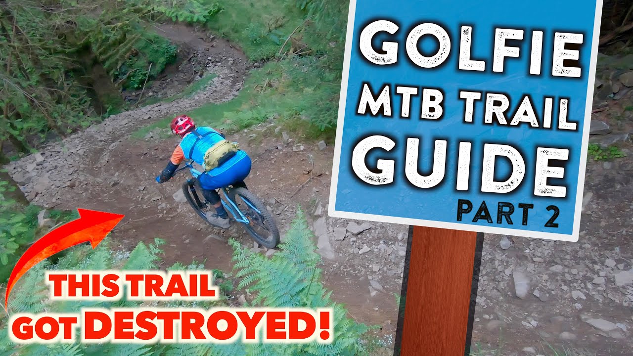 Trail Guide For The Golfie Innerleithen! + Tweed Valley Trail Update Since The Big Storm!