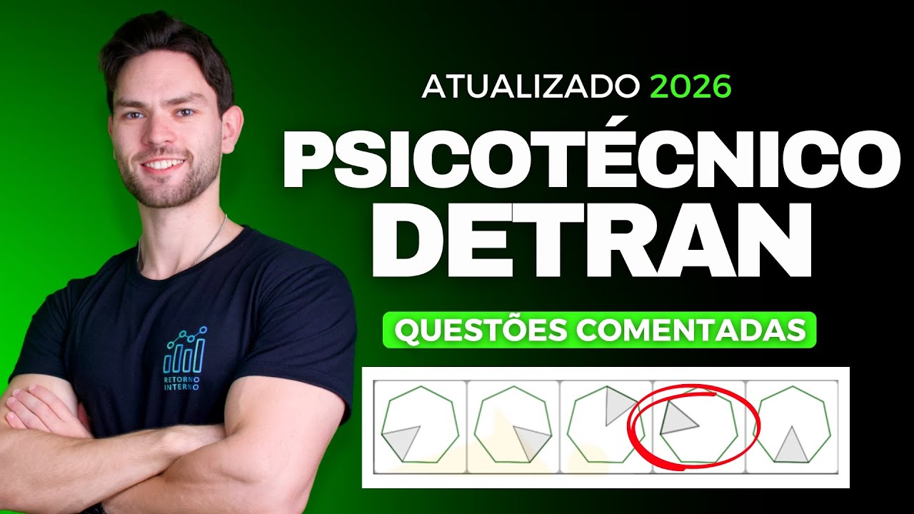 Exame Psicotécnico Detran 2026 - Faça Antes de Tentar o Seu Exame em 2026 ✅
