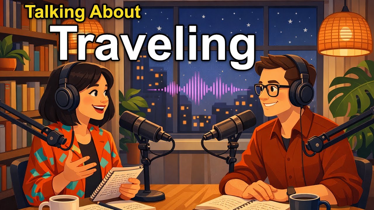 How to Talk About Traveling Abroad in English | English Conversation Practice | English Podcast