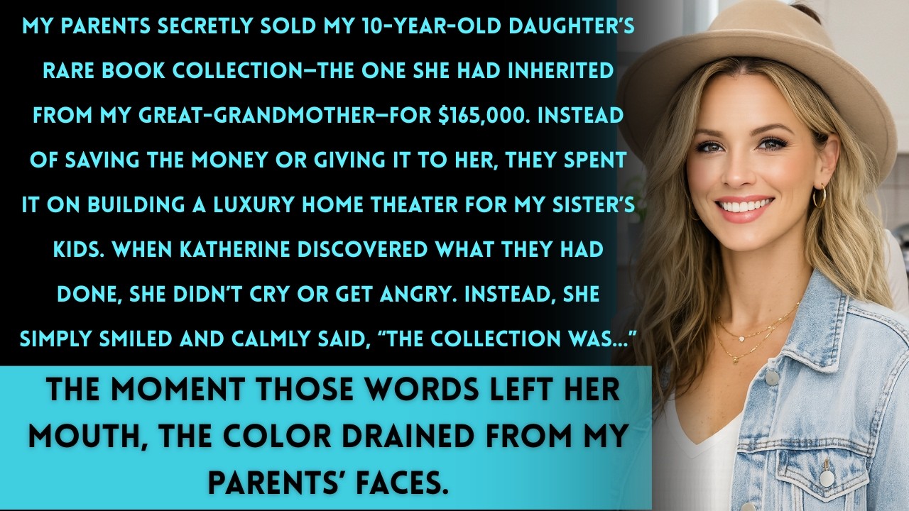 My parents stole my daughter’s rare book collection and sold it for $165,000 without telling us.