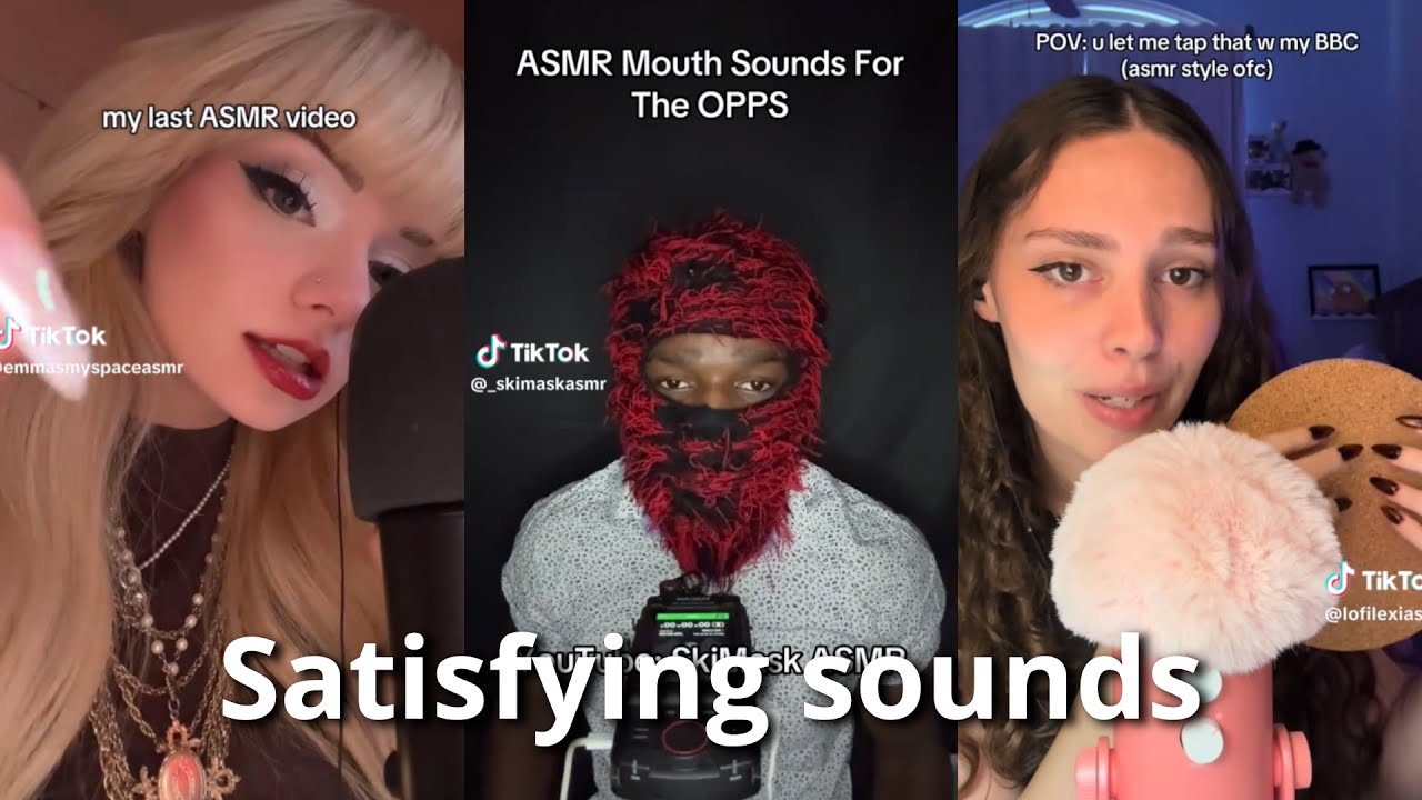 💤🔊 ASMR TikTok Compilation | Whispers, Tapping, Soft Spoken, Trigger Sounds