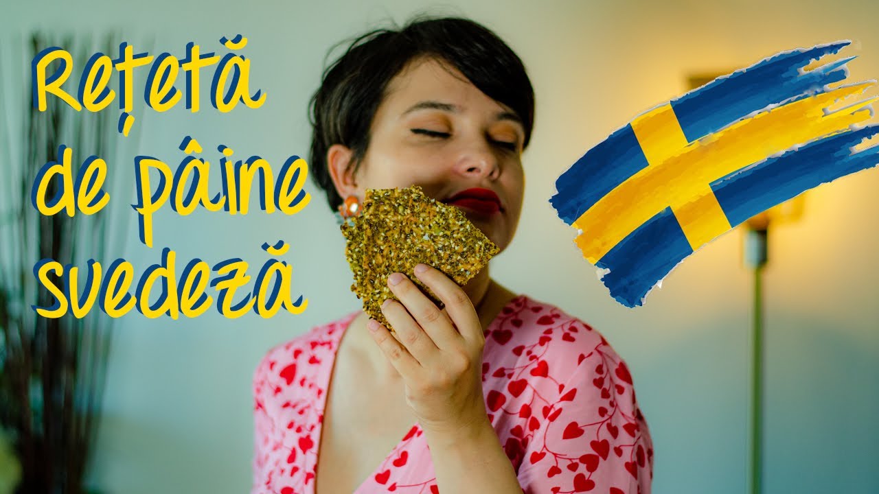 Rețetă de pâine suedeză (foarte ușor de făcut, cu puține calorii și gustoasă) #expatinsweden