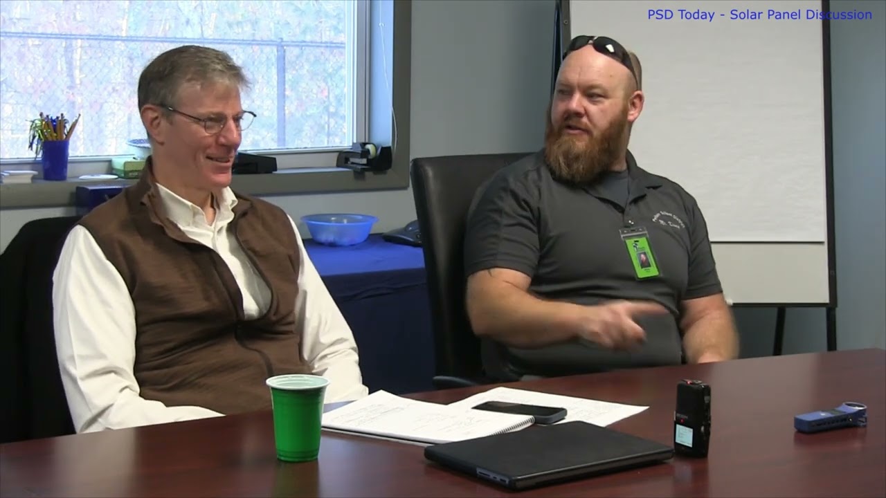 PSD Today - Discussion on Solar Panels for PSD