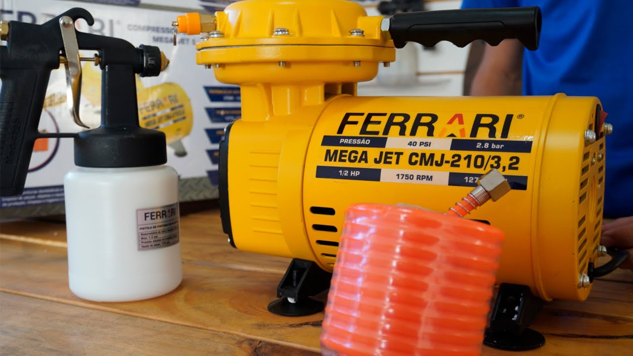 Compressor de ar direto mais potente em seu seguimento