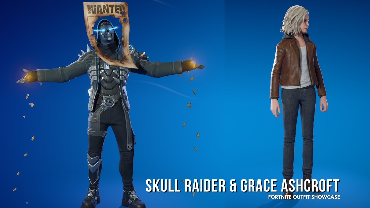NEW CREW PASS (SKULL RAIDER) AND GRACE ASHCROFT OUTFITS GAMEPLAY/SHOWCASE