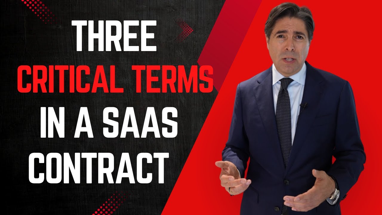 There Are Critical Business Terms in Cloud Contracts That You Must Negotiate.