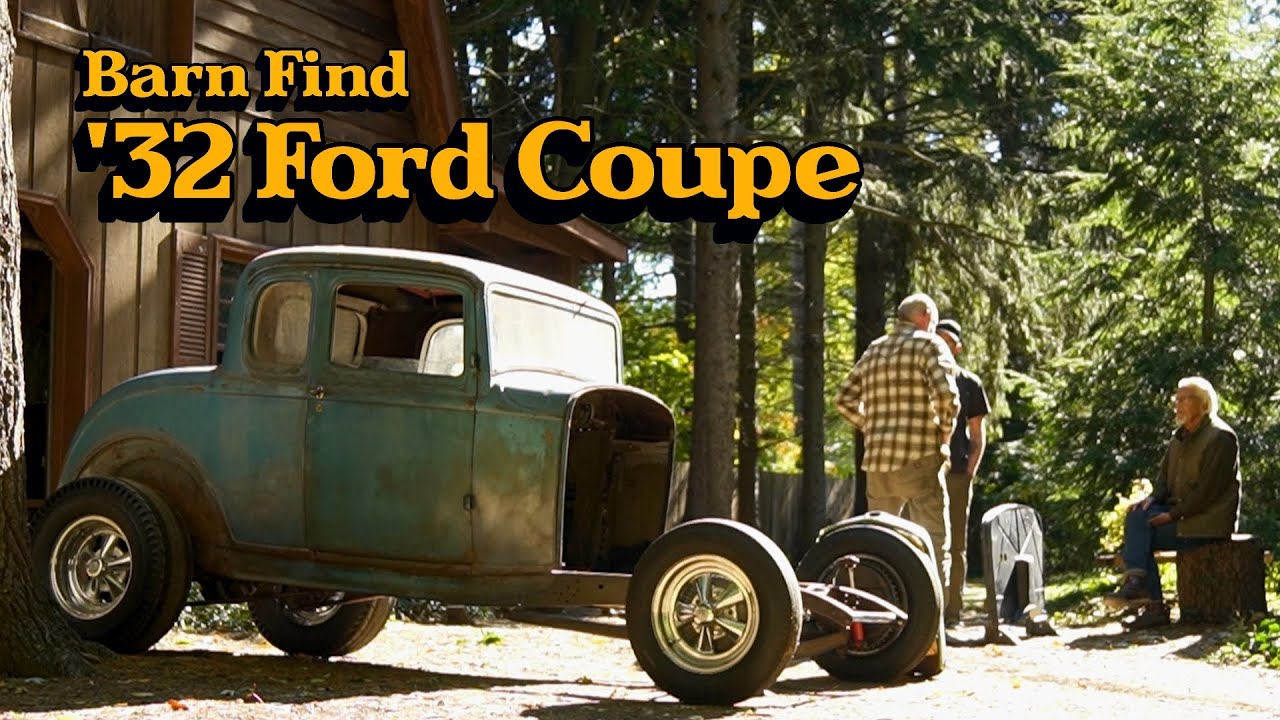 Barn Find '32 Ford Coupe moving from one shop to another!