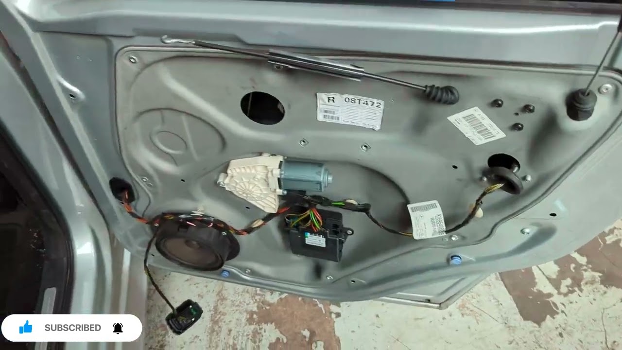 Changement de serrure de porte arrière passagé Mercedes W245