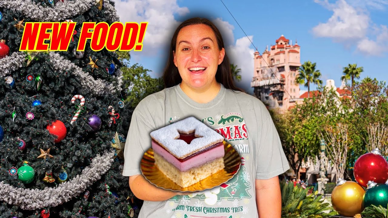 NEW CHRISTMAS FOOD IN DISNEY’S HOLLYWOOD STUDIOS | HOLLYWOOD & VINE HOLIDAY DINE- DISNEY WORLD