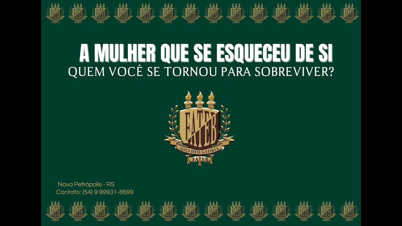 A MULHER QUE SE ESQUECEU DE SI