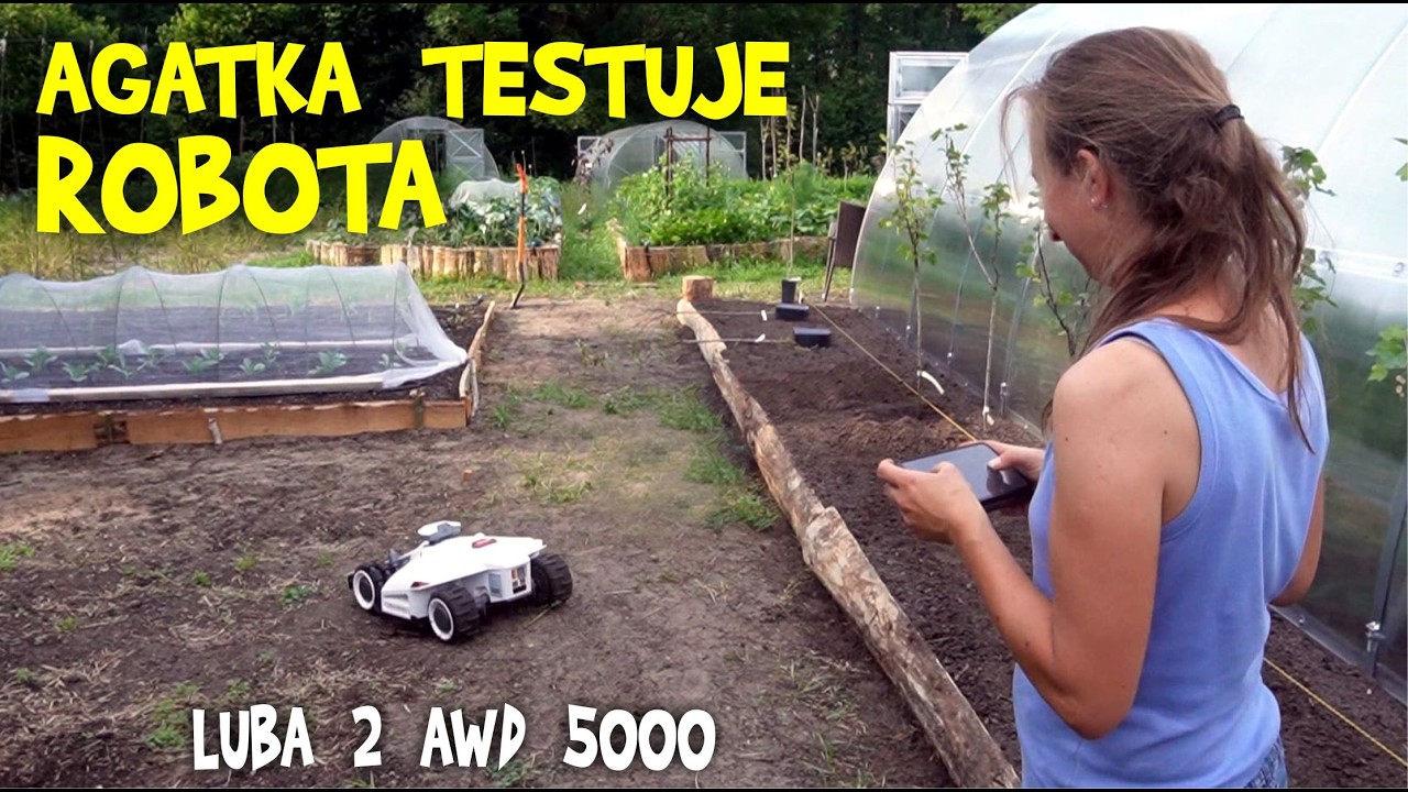 ROBOT zastępuje nas w pracy - Test Mammotion LUBA 2 - robot koszący