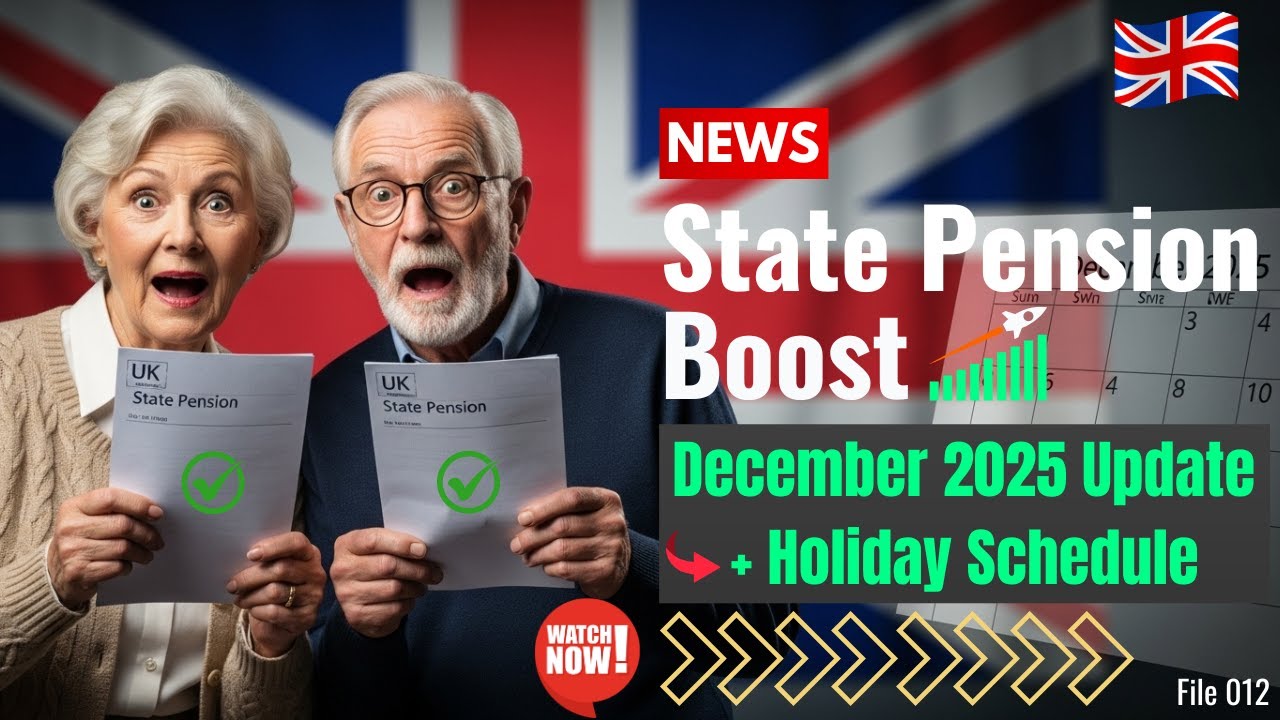 💥 UK State Pension December 2025 💷 &ndash; Payment Boost 📈 & Holiday Schedule 🗓️ Revealed!