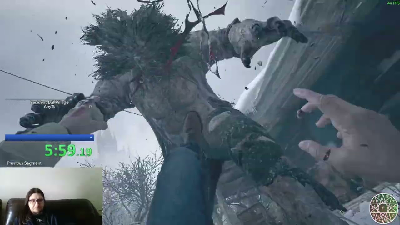 Resident Evil Village Any% Ng+ Speedrun