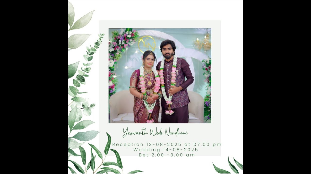 Yeswanth Weds Nandhini