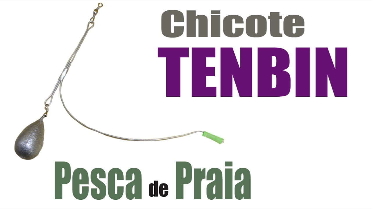Chicote TENBIN INOX : Montagem de PESCA de PRAiA para BETARAS  ◆ Dicas de SURFCASTING